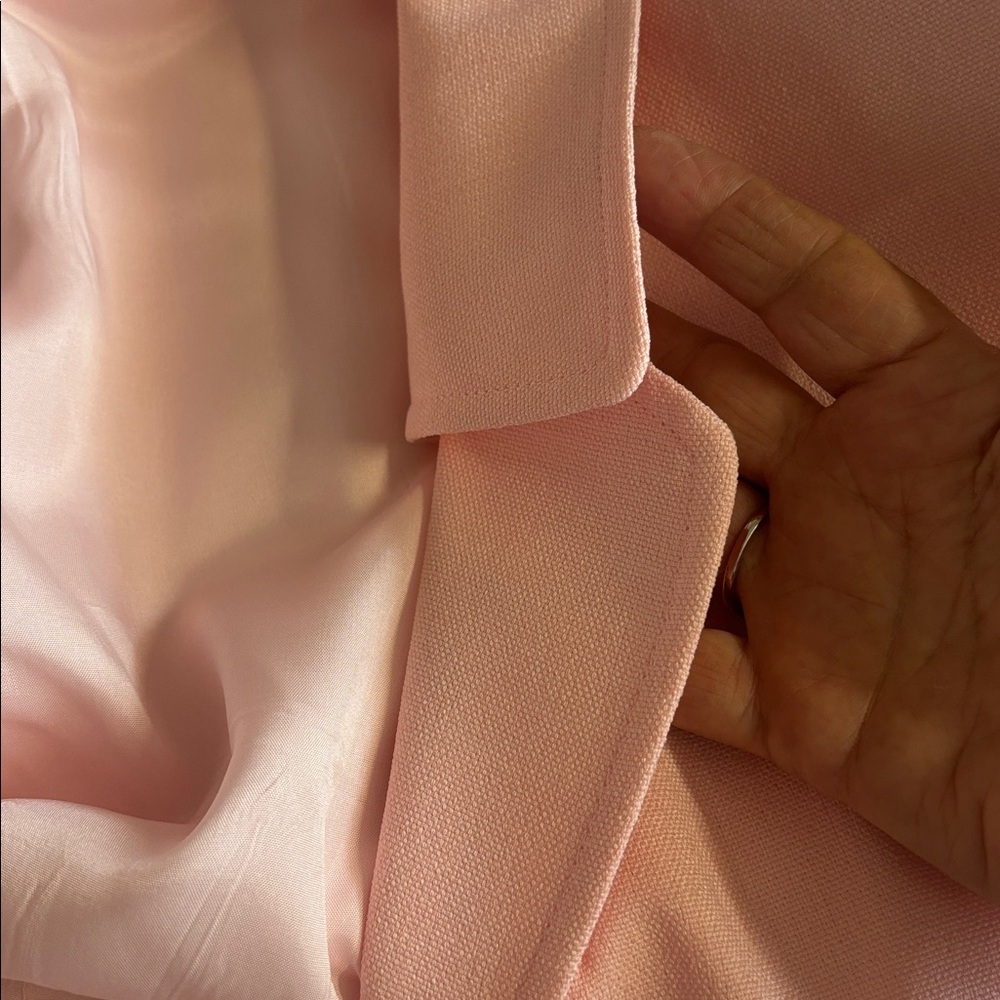 PRESTON & YORK Suit Blazer and Straight Skirt Light Pink 100% Polyester Size 8. - Picture 5 of 11